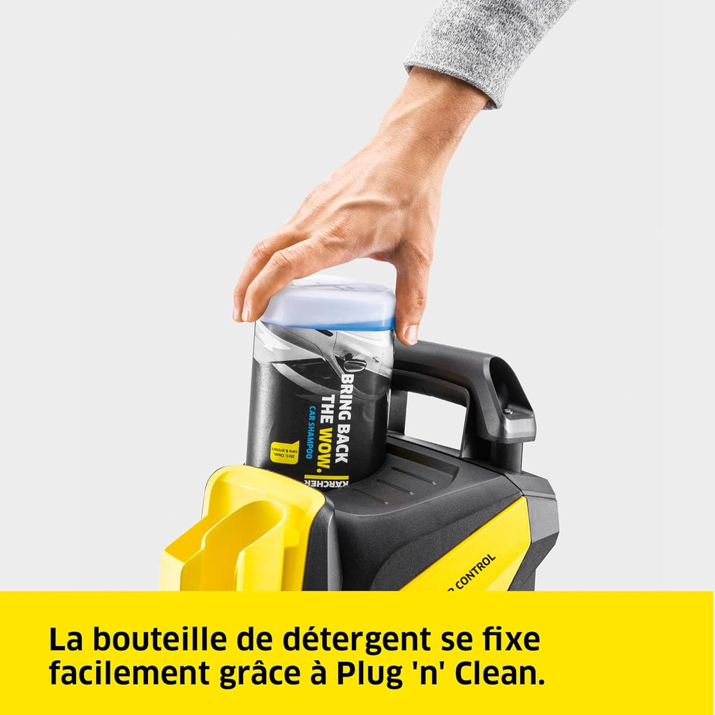 K?rcher Nettoyeur Haute Pression K 4 Power Control Flex Home, Pression : max. 130 bar, Débit : 420 l/h, Surface : 30 m2/h, Poids : 11,5 kg, Pistolet Haute Pression, Rotabuse, Lance, Home Kit