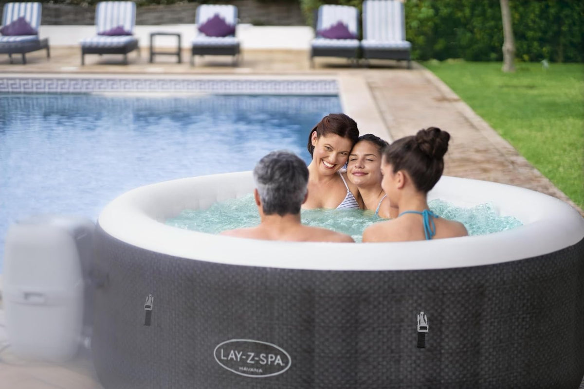 Spa gonflable rond BESTWAY Lay-Z-Spa? Miami Airjet? 2 - 4 personnes