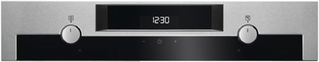 AEG BEE435111M Four électrique multifonction, intégrable, nettoyage AquaClean, 9 fonctions, cuisson multi-niveaux, écran LCD tactile, ventilateur XXL, capacité 72 L, inox, classe A+