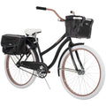 Huffy 26 In. Vélo Marietta Confort Cruiser pour femme, Noir
